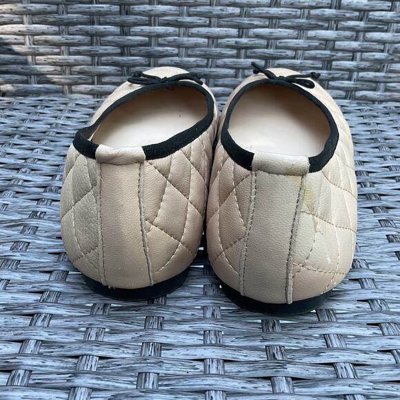 Bertuchi Womens Pink Quilted Round Toe Ballet Flats Size EU 40/US 9.5 - Picture 4 of 6